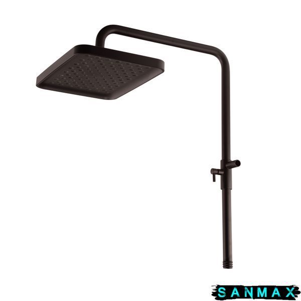 Душова система зі змішувачем Koer KB-56030-05, 3 функції Чорна (KR5428) KR5428 фото