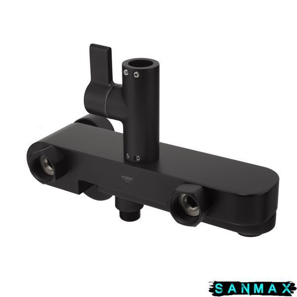Душова система зі змішувачем Koer KB-56030-05, 3 функції Чорна (KR5428) KR5428 фото