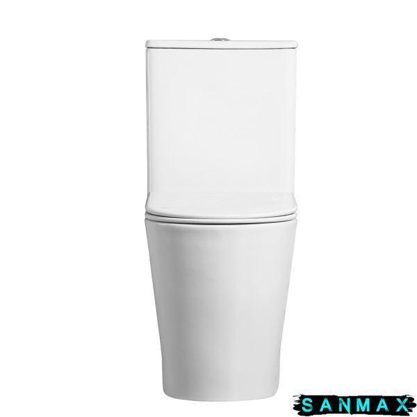 Унітаз-компакт Mixxus Bevel-0407-T1 630х350х795mm, система змиву Tornado 1.0 (MI6690) MI6690 фото