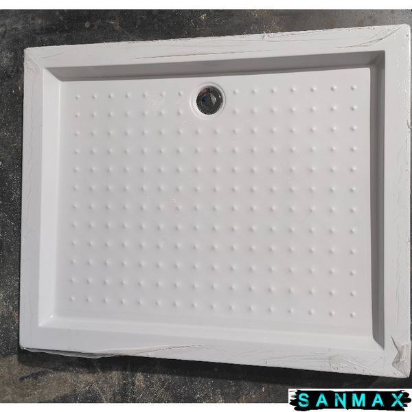 Душовий піддон з сифоном прямокутний Mixxus Hard ST01-100x80x13 New діаметр зливу 52 мм (MI8430) MI8430 фото