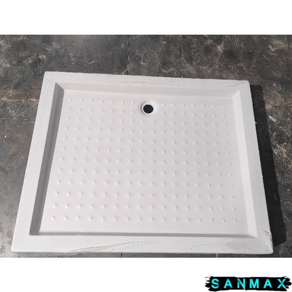 Душовий піддон з сифоном прямокутний Mixxus Hard ST01-100x80x13 New діаметр зливу 52 мм (MI8430) MI8430 фото