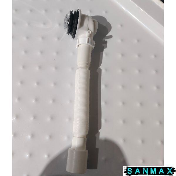 Душовий піддон з сифоном прямокутний Mixxus Hard ST01-100x80x13 New діаметр зливу 52 мм (MI8430) MI8430 фото