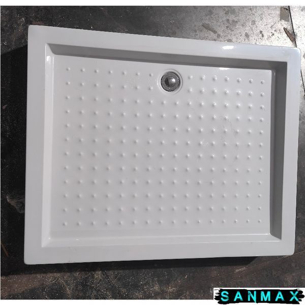 Душовий піддон з сифоном прямокутний Mixxus Hard ST01-100x80x13 New діаметр зливу 52 мм (MI8430) MI8430 фото