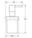 Дозатор рідкого мила Grohe Essentials New (40394001) 40394001 фото 3