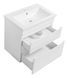 Тумба Мальта Т-8 з умивальником Комо 80 з дотягом підлогова Біла 1850 фото 2