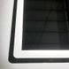 Дзеркало Zerix Mirra MR05-80x80 з LED Touch, Anti-fog, димером, регулятором яскравості (ZX6058) ZX6058 фото 2