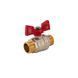 Кран кульовий 3/4 БШШ Вода Koer KR.219 Червоеий метелик (KR0158) KR0158 фото 2