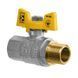Кран кульовий 1/2 БГШ Газ Koer KG.208 (KR4963) KR4963 фото 2