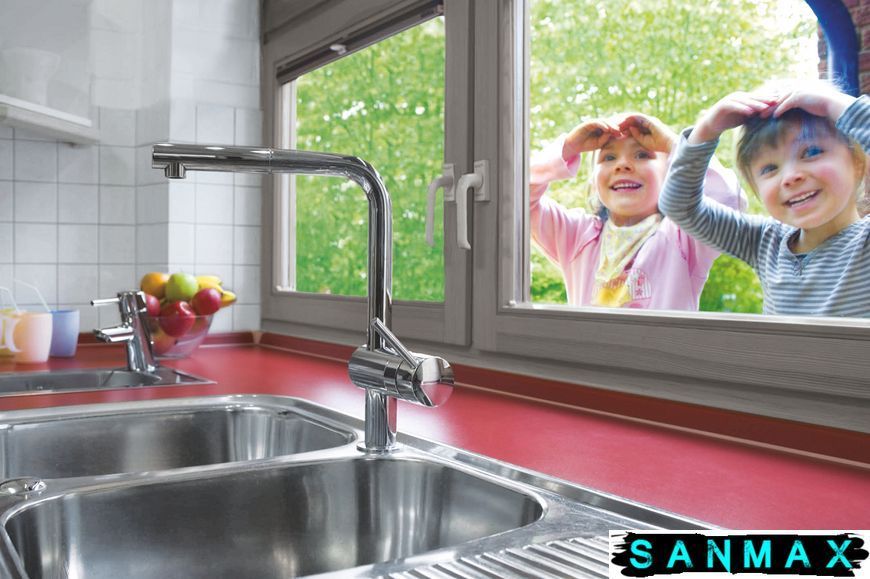 Змішувач для кухні з висувним виливом Grohe Minta (32168000) 32168000 фото