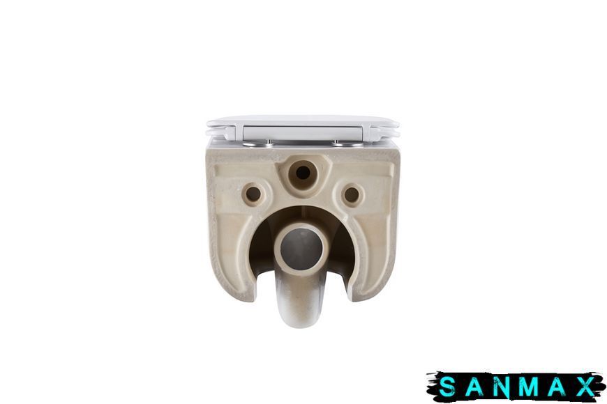 Унітаз підвісний Mixxus Premium Topper-0302-T3 490х360х380mm, система змиву Tornado 3.0 (MP6599) MP6599 фото