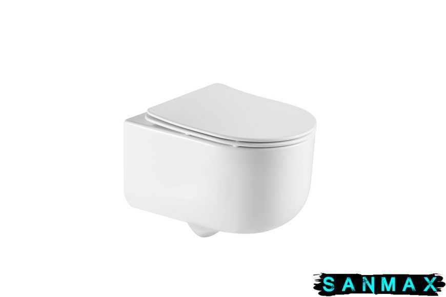 Унітаз підвісний Mixxus Premium Topper-0302-T3 490х360х380mm, система змиву Tornado 3.0 (MP6599) MP6599 фото