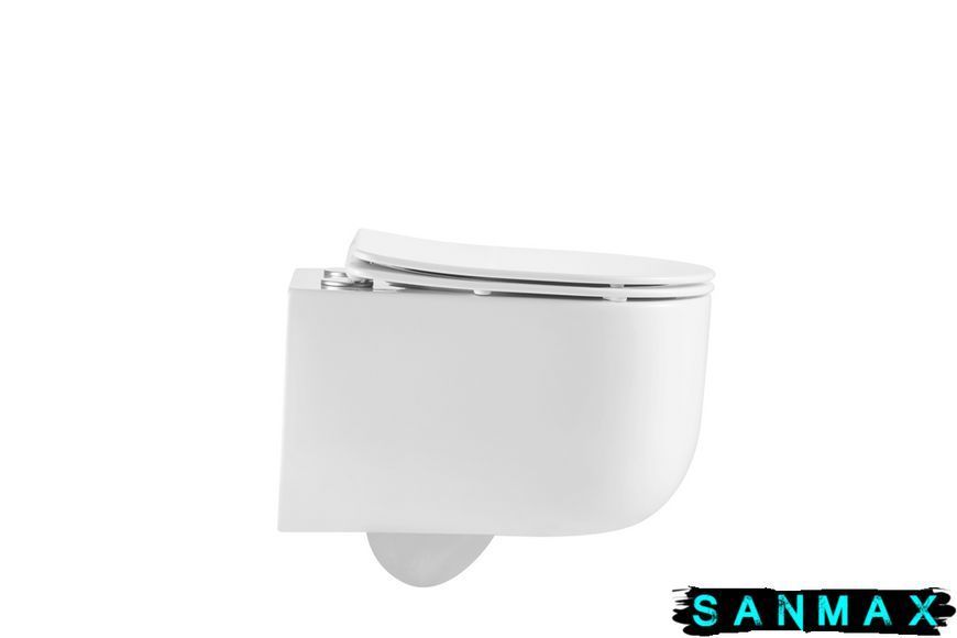 Унітаз підвісний Mixxus Premium Topper-0302-T3 490х360х380mm, система змиву Tornado 3.0 (MP6599) MP6599 фото