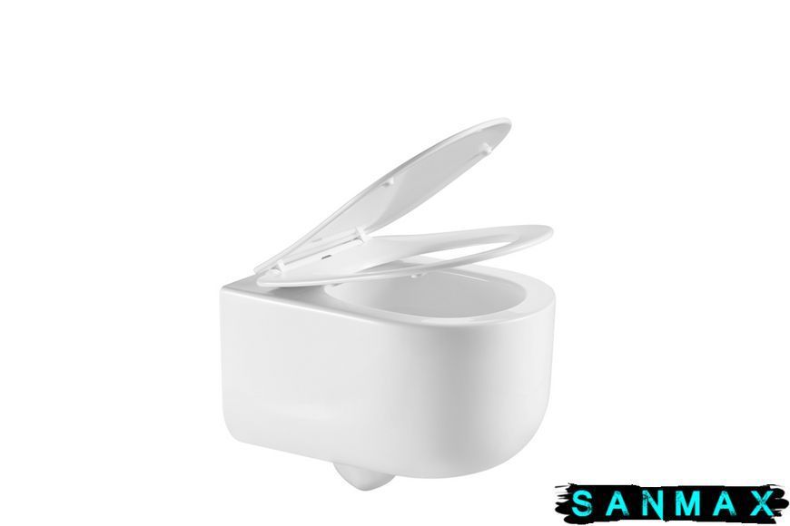 Унітаз підвісний Mixxus Premium Topper-0302-T3 490х360х380mm, система змиву Tornado 3.0 (MP6599) MP6599 фото