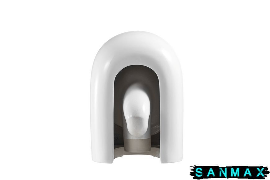 Унітаз підвісний Mixxus Premium Topper-0302-T3 490х360х380mm, система змиву Tornado 3.0 (MP6599) MP6599 фото
