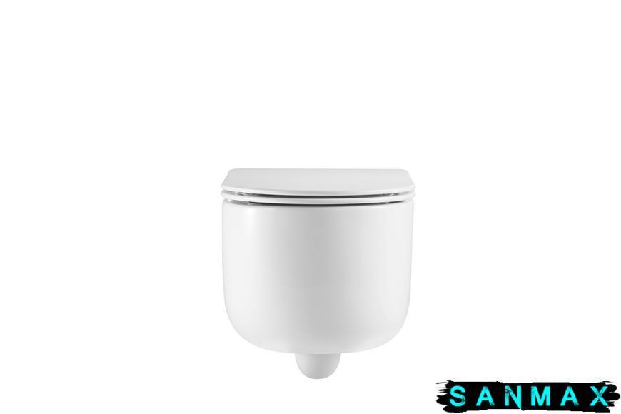 Унітаз підвісний Mixxus Premium Topper-0302-T3 490х360х380mm, система змиву Tornado 3.0 (MP6599) MP6599 фото