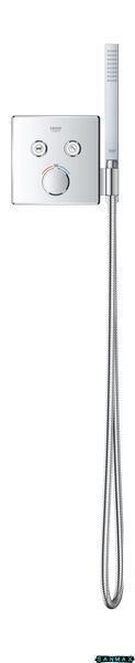 Термостат прихованого монтажу на 2 споживача Grohe Grohtherm SmartControl (29125000) 29125000 фото