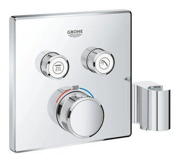Термостат прихованого монтажу на 2 споживача Grohe Grohtherm SmartControl (29125000) 29125000 фото