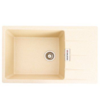 Гранітна мийка для кухні Valeso Roma 7850 матова Пісок SP000047477 фото