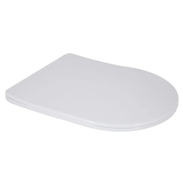Кришка для унітазу Mixxus Seat Cover Bevel-2004 560х363х30mm, з мікроліфтом Біла (MI6730) MI6730 фото
