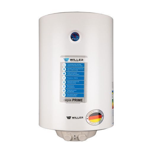 Бойлер Willer 80л EV80DR Prime круглий вертикальний сухий тен 2 кВт (EV80DR-Prime) EV80DR-Prime фото
