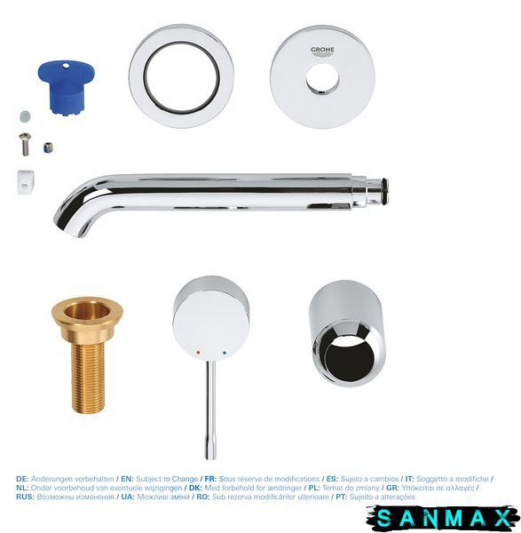 Вбудований змішувач для умивальника Grohe Essence New (19408001) 19408001 фото