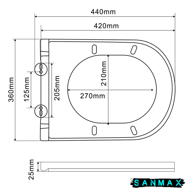 Унітаз підвісний Mixxus Premium Ellipse-0309-T1 Сірий 530x360x350mm система змиву Tornado 1.0 (MP6655) MP6655 фото