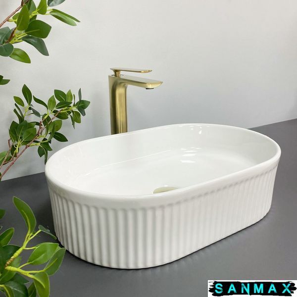Умивальник (раковина) VBI BIELLA WHITE накладний VBI-014000 фото
