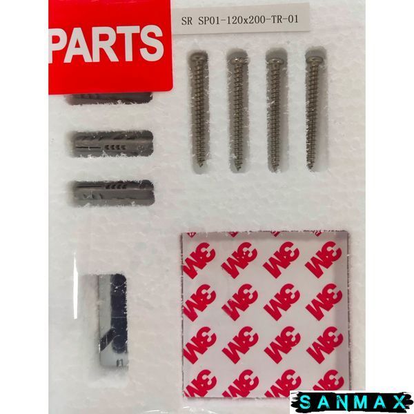 Душова перегородка Koer SR SP01-120x200-TR-01 Walk-In прозоре скло Easy Clean 8мм, хром (KR5394) KR5394 фото