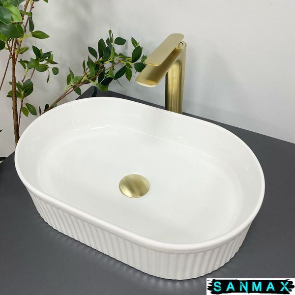 Умивальник (раковина) VBI BIELLA WHITE накладний VBI-014000 фото