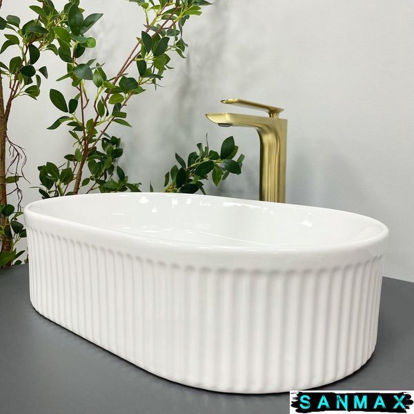 Умивальник (раковина) VBI BIELLA WHITE накладний VBI-014000 фото