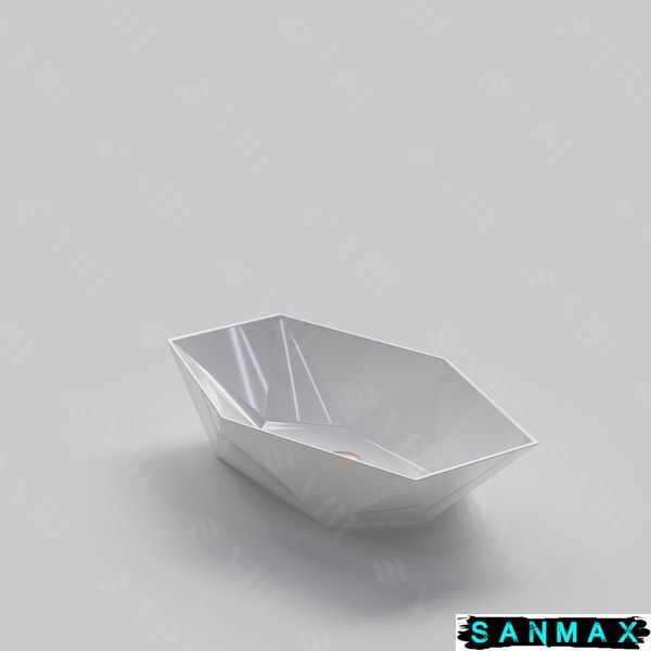 Умивальник накладний Vbi Venezia S Білий VBI-012401 фото