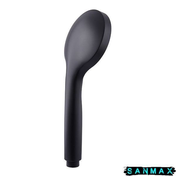 Лійка ручна для душу Haiba SH-08 (1 режим) Чорна (HB3985) HB3985 фото