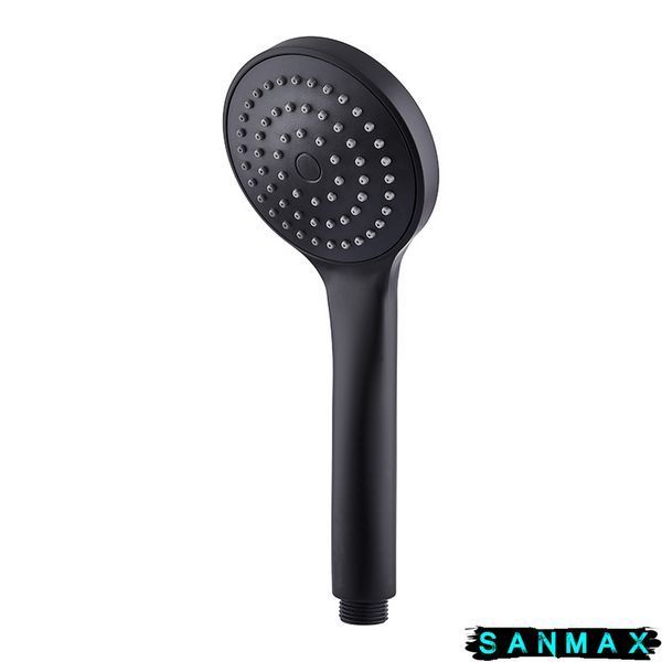 Лійка ручна для душу Haiba SH-08 (1 режим) Чорна (HB3985) HB3985 фото