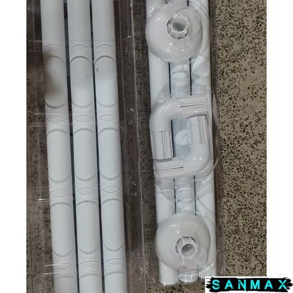 Штанга для шторки П-подібна універсальна Mixxus CRA-U-80x80x80 80x80x80cm, 80x160cm, 240cm (алюміній) блістер (AC3592) AC3592 фото