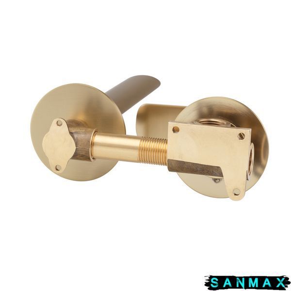 Вбудований змішувач для умивальника Koer KB-16028-12 Матове Золото (KR5299) KR5299 фото
