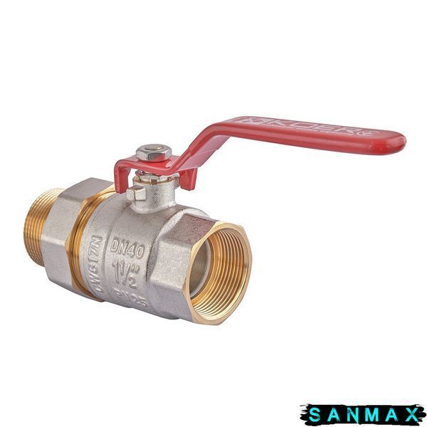 Кран з американкою Koer KR.229 - 1 1/2" ручка важіль (KR5664) KR5664 фото