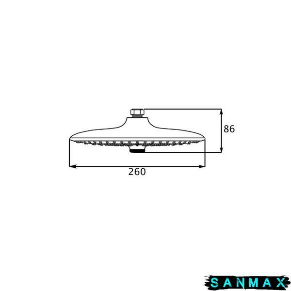 Верхній душ 260 мм 3 режими струмені Grohe Euphoria 260 (26455000) 26455000 фото