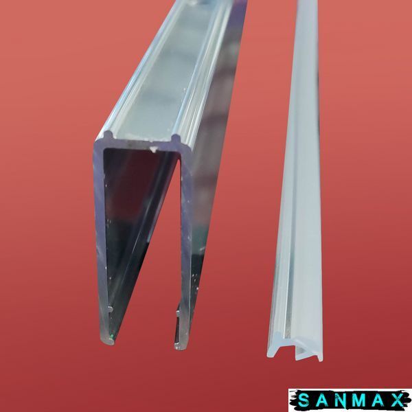 Душова перегородка Koer SR SP01-120x200-TR-01 Walk-In прозоре скло Easy Clean 8мм, хром (KR5394) KR5394 фото