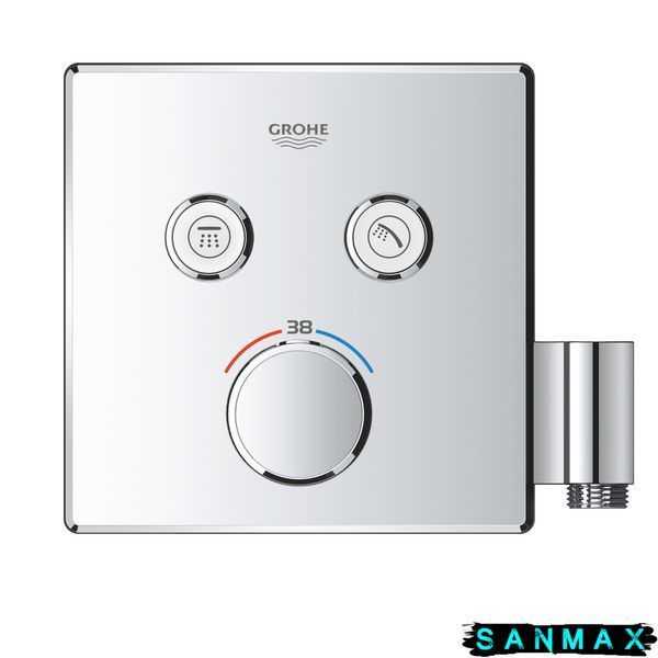 Термостат прихованого монтажу на 2 споживача Grohe Grohtherm SmartControl (29125000) 29125000 фото