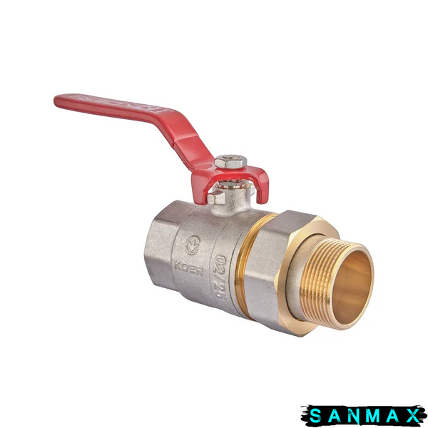 Кран з американкою Koer KR.229 - 1 1/2" ручка важіль (KR5664) KR5664 фото