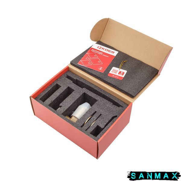 Вбудований змішувач для умивальника Koer KB-16028-12 Матове Золото (KR5299) KR5299 фото