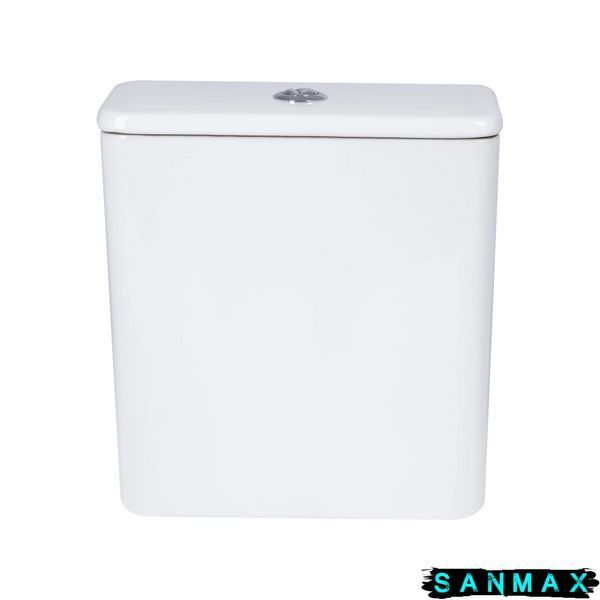 Бачок до унітазу-компакту Mixxus Bevel-0407-T1 Tank 630х350х795 зі зливною арматурою (MI8323) MI8323 фото