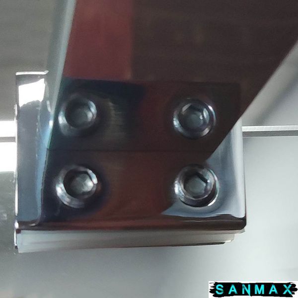 Душова перегородка Koer SR SP01-120x200-TR-01 Walk-In прозоре скло Easy Clean 8мм, хром (KR5394) KR5394 фото