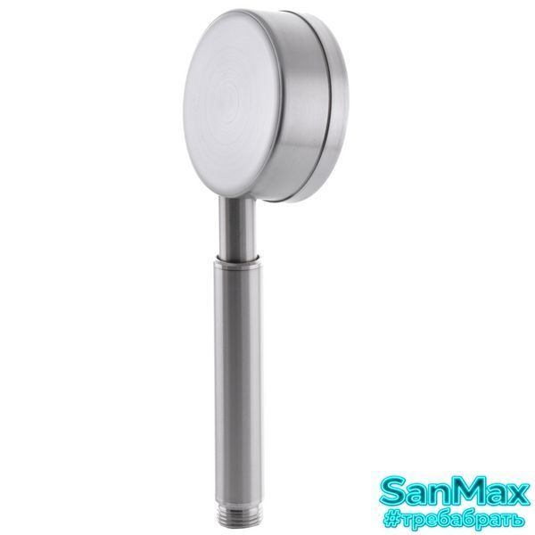 Лійка ручна для душу Mixxus Sh-03 (1 режим) Нерж (SS0056) SS0056 фото