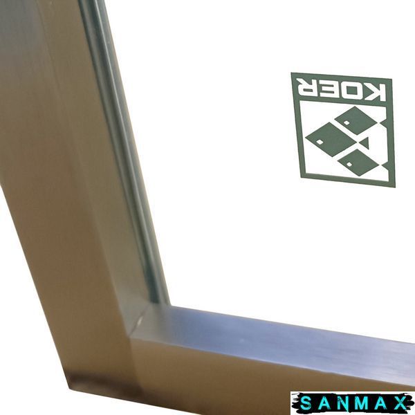 Душова кабіна без піддону Koer SR SC06-90x90x200-TR-07 прозоре скло Easy Clean 8мм, графіт (KR5366) KR5366 фото