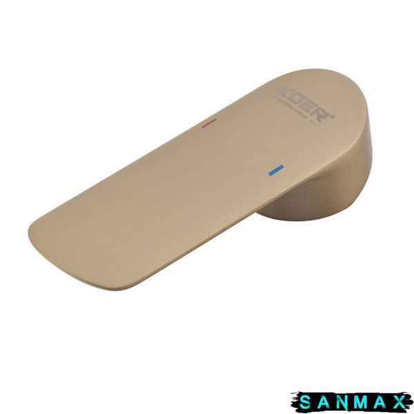 Вбудований змішувач для умивальника Koer KB-16028-12 Матове Золото (KR5299) KR5299 фото