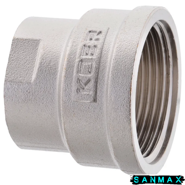 Муфта нікельована 1х1 1/4 Koer KF.C1012 (KF0020) KF0020 фото