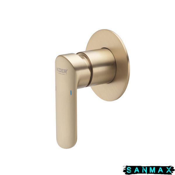 Вбудований змішувач для умивальника Koer KB-16028-12 Матове Золото (KR5299) KR5299 фото