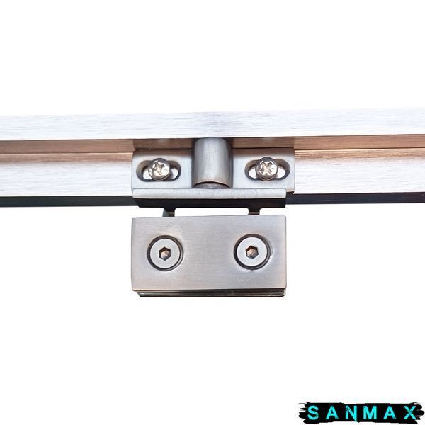 Душова кабіна без піддону Koer SR SC06-90x90x200-TR-07 прозоре скло Easy Clean 8мм, графіт (KR5366) KR5366 фото