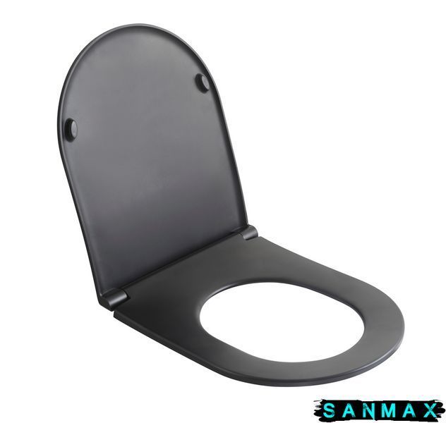 Унітаз підвісний Mixxus Premium Ellipse-0309-T1 Сірий 530x360x350mm система змиву Tornado 1.0 (MP6655) MP6655 фото